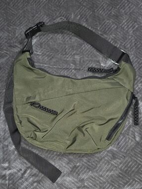 Olive Green Crossbody Sling Bag NWOT